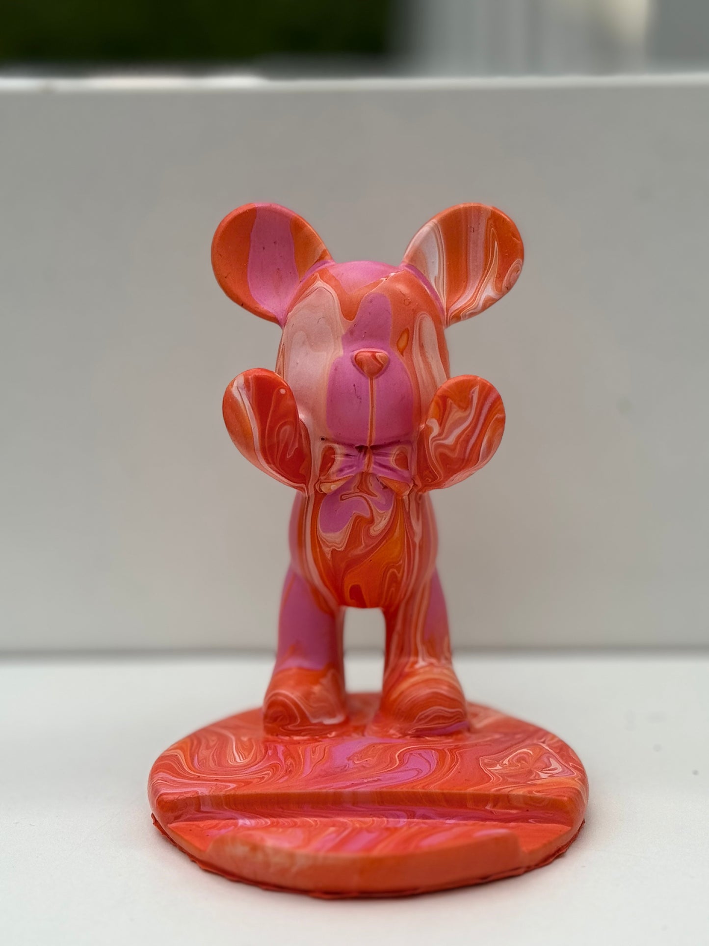 Pushing Bear Phone Stand Drip Kit