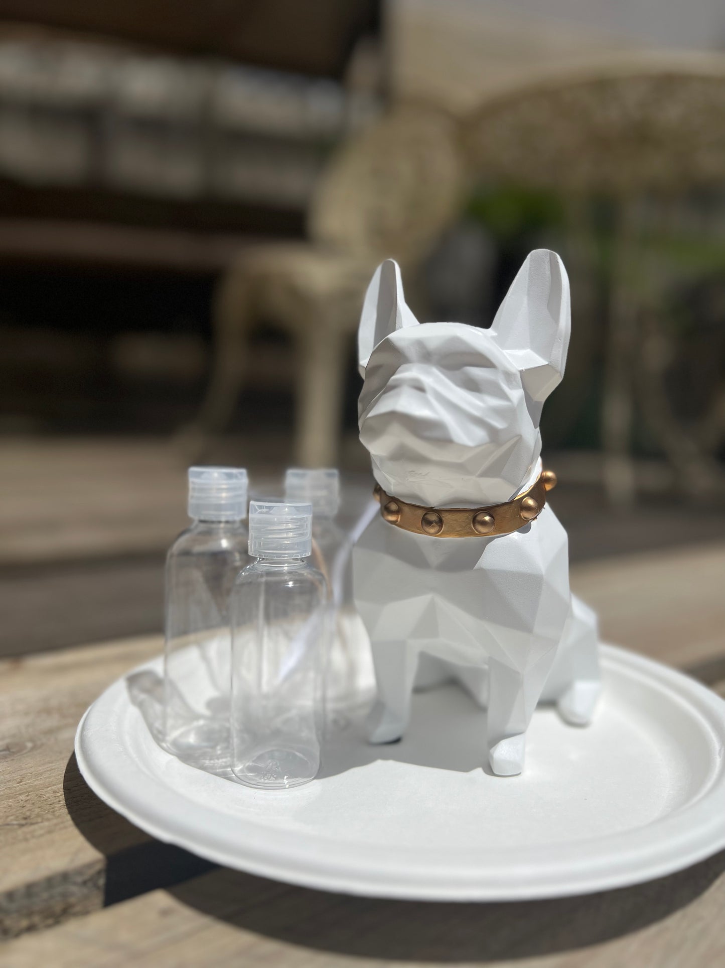 28cm French Bulldog Coin Bank Drip Kit